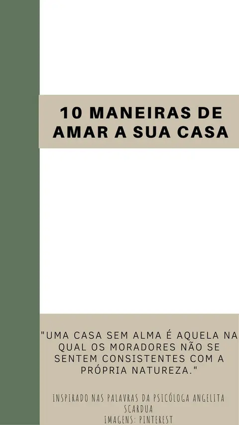 Ilustração 4 do post: 10 maneiras de amar a sua casa.