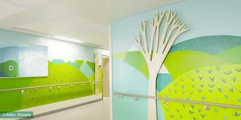 Ilustração 5 do post: Espaços de um Hospital Infantil